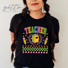 Load image into Gallery viewer, Teacher neon colors