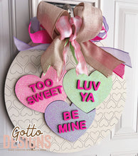 Load image into Gallery viewer, Valentines Day Doorhanger