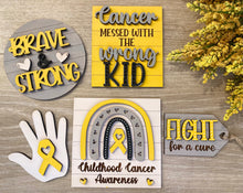 Load image into Gallery viewer, Childhood cancer awareness