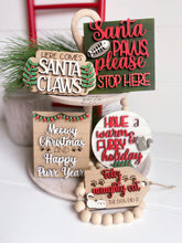 Load image into Gallery viewer, Santa cat claws