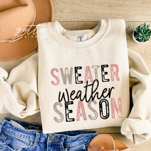 Sweater weather season