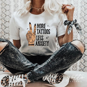 More tattoos less anxiety