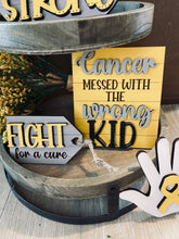 Load image into Gallery viewer, Childhood cancer awareness
